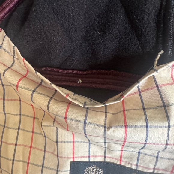 Barbour Quilted Burgundy Vest 6 - Picture 11 of 14